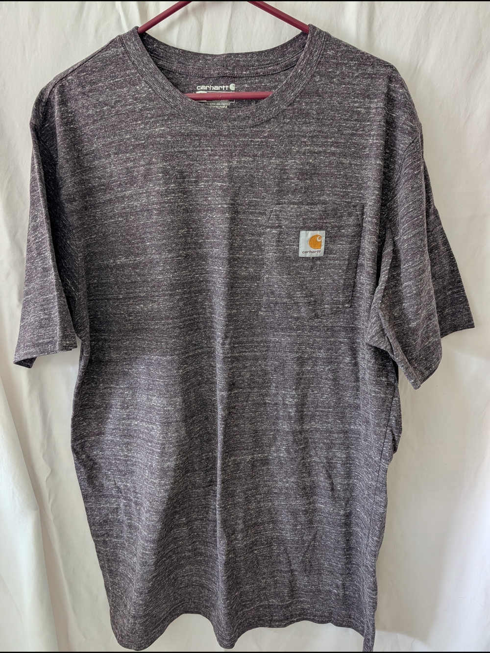 Carhartt Men’s Heather Charcoal Pocket T-Shirt